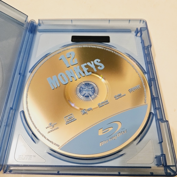 12 Monkeys Bruce Willis Brad Pitt Blu-ray Scifi Thriller Post-apocalyptic - Picture 2 of 4